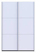 Шафа-купе двохдверна Doros G-Caiser 160х60х240 см Графіт/Білий (DRS-011031), фото 3