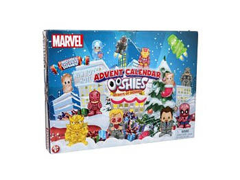 Набір ігрових фігурок OOSHIES – АДВЕНТ-КАЛЕНДАР МАРВЕЛ (24 фігурки) 23296