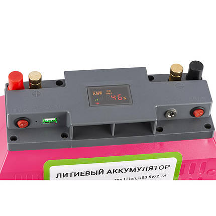 Літій-іонний акумулятор із зарядкою Weekender 12 V 100 A·год, фото 3