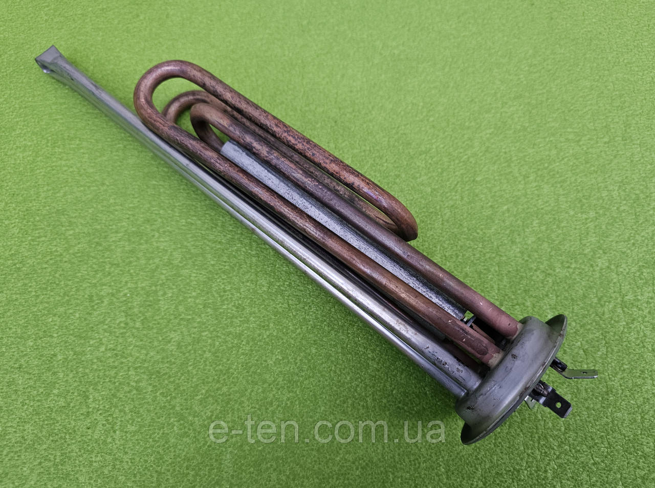 Тен мідний 2.5kW (1.5kW+1.0kW) на фланці Ø63мм + магнієвий анод (в комплекті) до бойлерів Thermex IBL-O