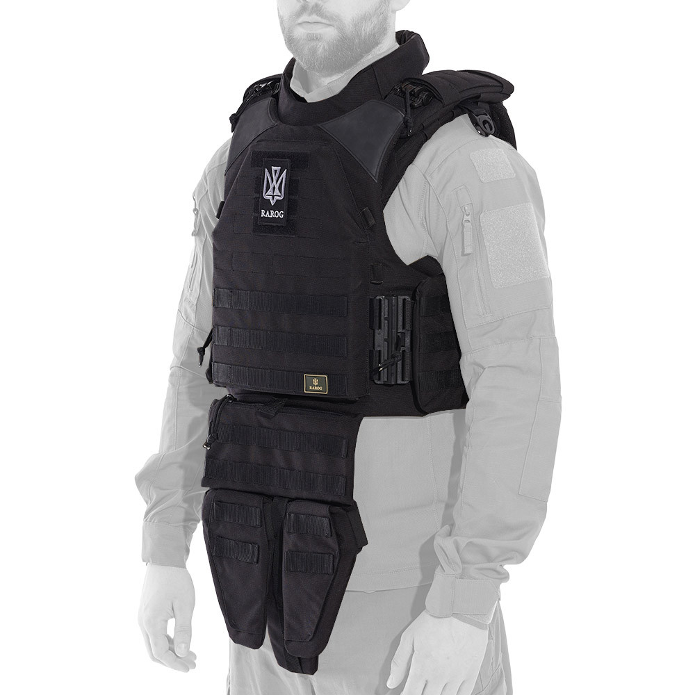 Модульний бронежилет Plastoon XM kit 4, black, 6 клас 4 light ДСТУ 1 клас ДСТУ L