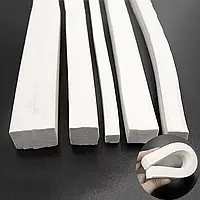 Харчовий шнур 12х12 мм пористий квадратний температурний