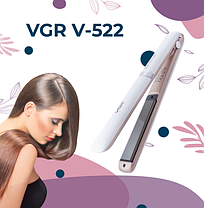 Праска випрямляч для волосся з керамічним покриттям 5 режимів VGR V522 led дисплей, фото 3