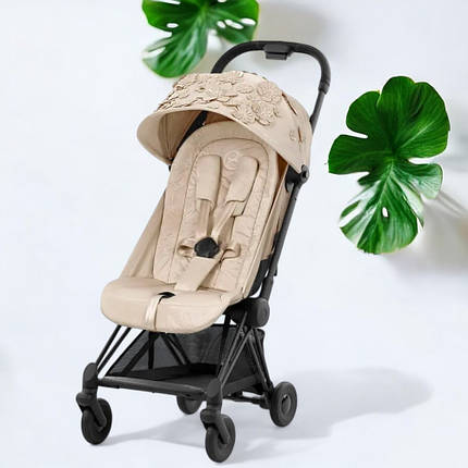 Коляска прогулянкова Cybex Coya Simply Flowers Beige, фото 1