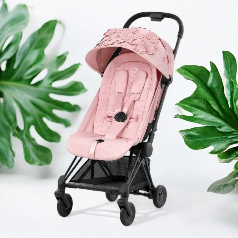 Коляска прогулянкова Cybex Coya Simply Flowers Pink