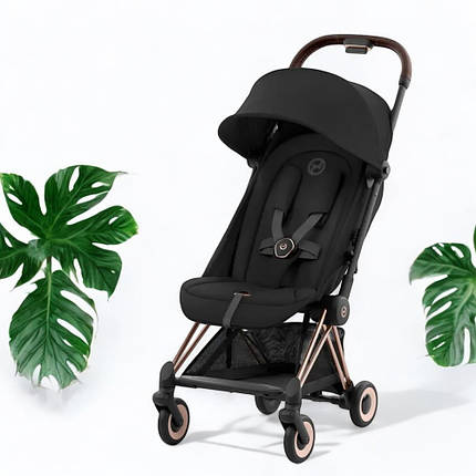 Коляска прогулянкова Cybex Coya Rosegold Sepia Black, фото 1