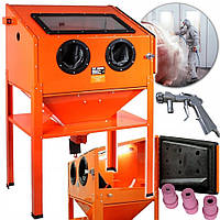 Піскоструминна камера об'ємом 250 л Bass Polska 4267 з верхнім завантаженням