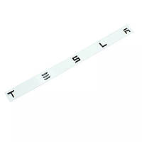 Емблема напис TESLA (Сіра з Чорним) 476х20 мм (на скотчі) 1880160-00-A