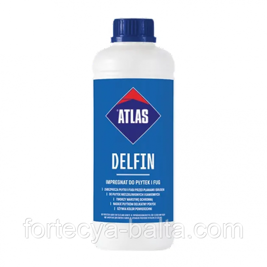 Засіб для захисту затірки і плитки Atlas Delfin Атлас Дельфін 250 мл