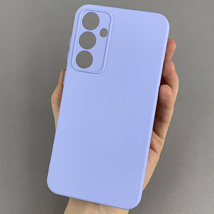 Чохол для Samsung Galaxy S23 FE матовий із захистом камери чохол на телефон самсунг с23 фе бузковий cfa, фото 1