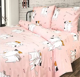 Комплект дитячої постільної білизни бязь кольорова 112х147 см