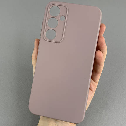 Чохол для Samsung Galaxy S23 FE матовий із захистом камери чохол на телефон самсунг с23 фе бежевий cfa, фото 1
