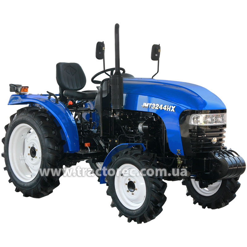 Трактор JINMA JMT3244HX, 3 цил., 24 л. с., ГУР, КПП (16+4), 2-поверх дискове зчеплення, сидіння на пружині!