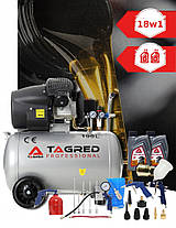 Оливний компресор Tagred TA361TA103 100L 10 Bar, фото 4