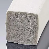 Харчовий шнур 22х22 мм пористий квадратний температурний