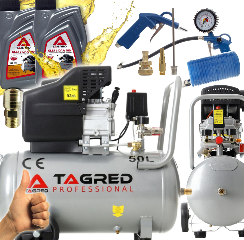 Оливний компресор  Tagred TA301TA104  50L 8Bar