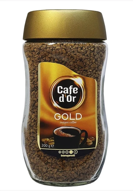 Кава розчинна Cafe d`Or Gold, 200 г, фото 1
