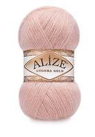 Пряжа Angora gold-161 пудра