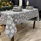 Скатертина новорічна водовідштовхувальна, високої якості (Туреччина)(Під замовлення або стандартний розмір), фото 10