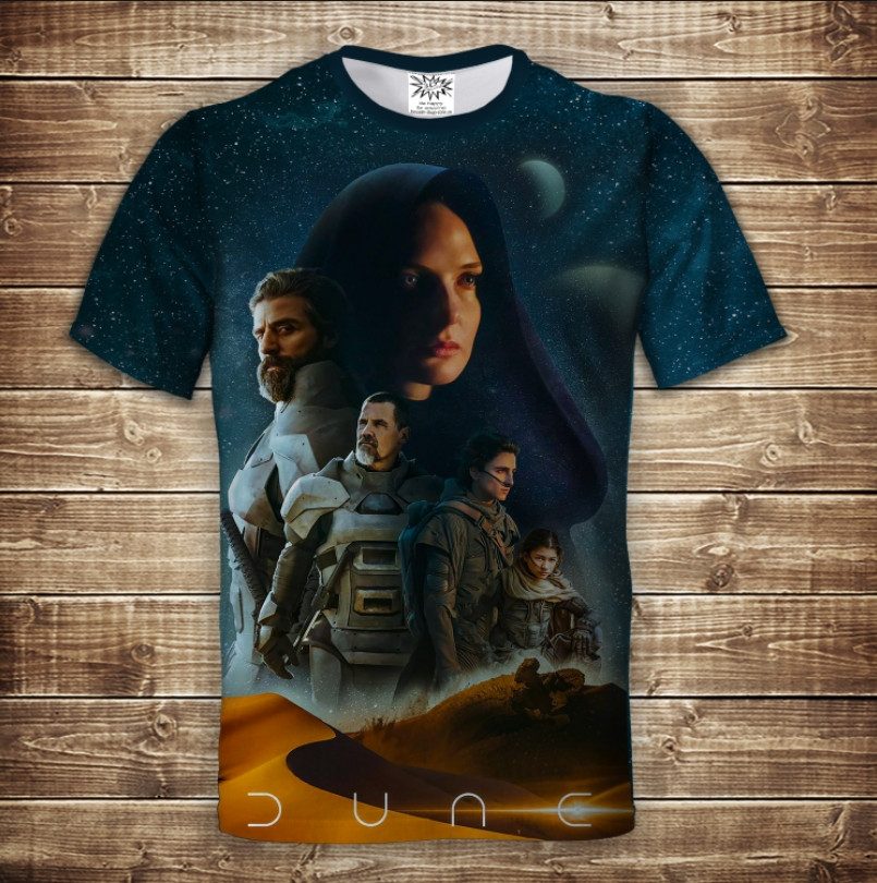 Футболка з принтом 3D на тему Дюна 04 ВСІ Розміри, фото 1
