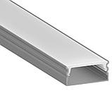 Профіль для світлодіодної стрічки під дві стрічки 22х10 мм (планки по 2 метри), фото 3