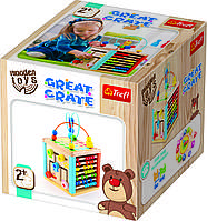 Дерев'яна іграшка - "Розвиваючий кубик"