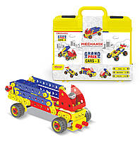 Конструктор поліпропіленовий, розвиваючий "MECHANIX" Авто №3 (175 елм./15 моделей)
