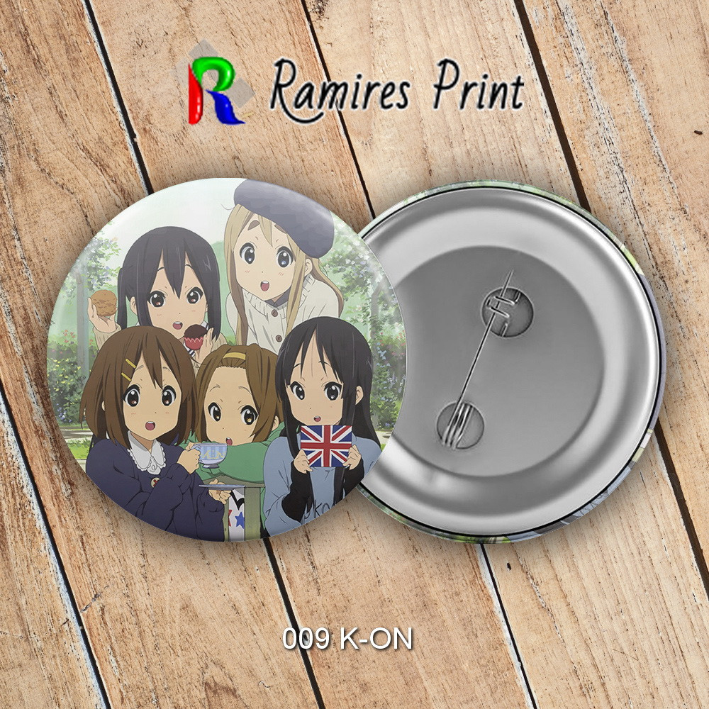Значок 56 мм Аніме K-On 009, фото 1