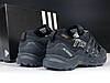 Термо кросівки Adidas Terrex Swift Gore-Tex Black чорно-білі взуття Адідас Терекс Гортекс текстильні утеплені осінь зима, фото 9