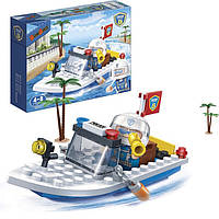 Конструктор "Поліція" (58 елм.) Поліцейський катер