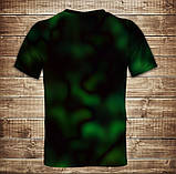 Футболка з принтом 3D на тему Крокодил 02 ВСІ Розміри, фото 2