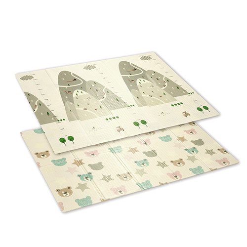 Розвиваючий килимок з пінопласту XPE (2-ох стронній) (150 см x 200 см)/"Babyono", фото 1