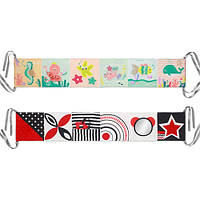 Розвиваюча м'яка сенсорна книжечка "Морський світ" (двостороння) (81*13 см)/"Babyono"  Home Товари