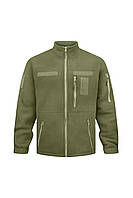 Тактична флісова кофта Медіум, ЗСУ, НГУ, олива