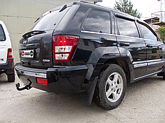 Фаркоп Jeep Grand Cherokee WK 2005-2010 (Джип Гранд Черокі) без підрізу бампера