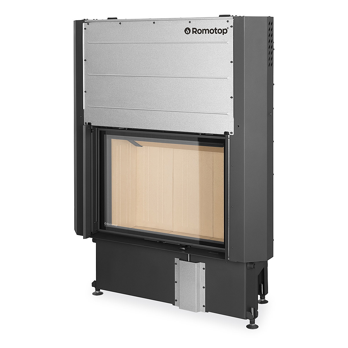 Топка камінна Romotop IMPRESSION 2G L 80.60.01 (I2LH 01) світлий шамот, гільйотина
