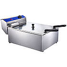Фритюрниця на 11 л, електрична фритюрниця, професійна фритюрниця, фритюрниця в кафе, фритюрниця для ресторану, фото 2