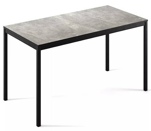 Письмовий стіл Brevity Loft standart 140*67см Ательє світлий/ чорний ТМ ARTinHEAD, фото 1