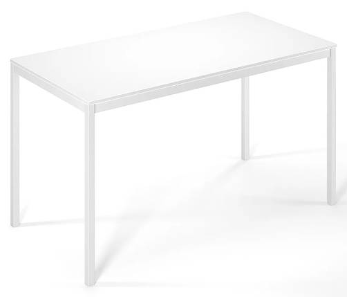 Письмовий стіл Brevity Loft standart 140*67см Білий діамант/Білий метал ТМ ARTinHEAD, фото 1