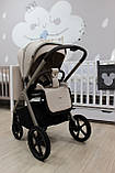 Універсальна коляска 2в1 CARRELLO Vector CRL-6550, Seashell Beige, фото 5
