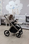 Універсальна коляска 2в1 CARRELLO Vector CRL-6550, Seashell Beige, фото 8
