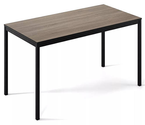 Письмовий стіл Brevity Loft standart 140*67см Дуб вінтаж оксид/Чорний метал ТМ ARTinHEAD, фото 1