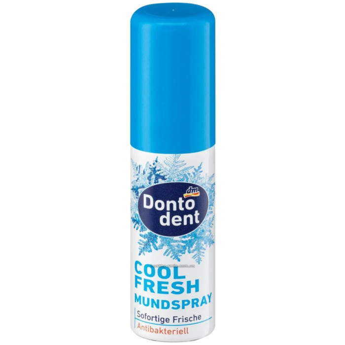 Освіжаючий спрей для порожнини рота Dontodent Cool Fresh, без фтору, 15 мл