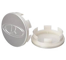 Ковпак колеса LADA (Матовий Срібний) 55 мм (на вусиках) 21723101014