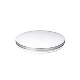 Led світильник накладний стельовий 16W 260х55 мм денне світло ULM круглий білий хром, фото 4