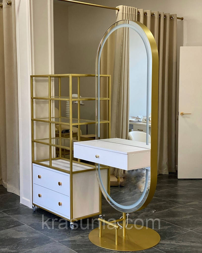 Робоче місце перукаря Shine з підсвіткою, фото 1