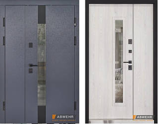 Вхідні двері Abwehr вуличні Tower 527 - 1200 мм антрацит TERMIX (Абвер)