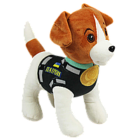 М яка іграшка Собака Патрон, 25 см, муз.
