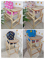 Дитячий стільчик для годування трансформер Наталка