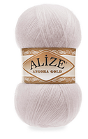 Пряжа Angora gold-168 світло-сірий